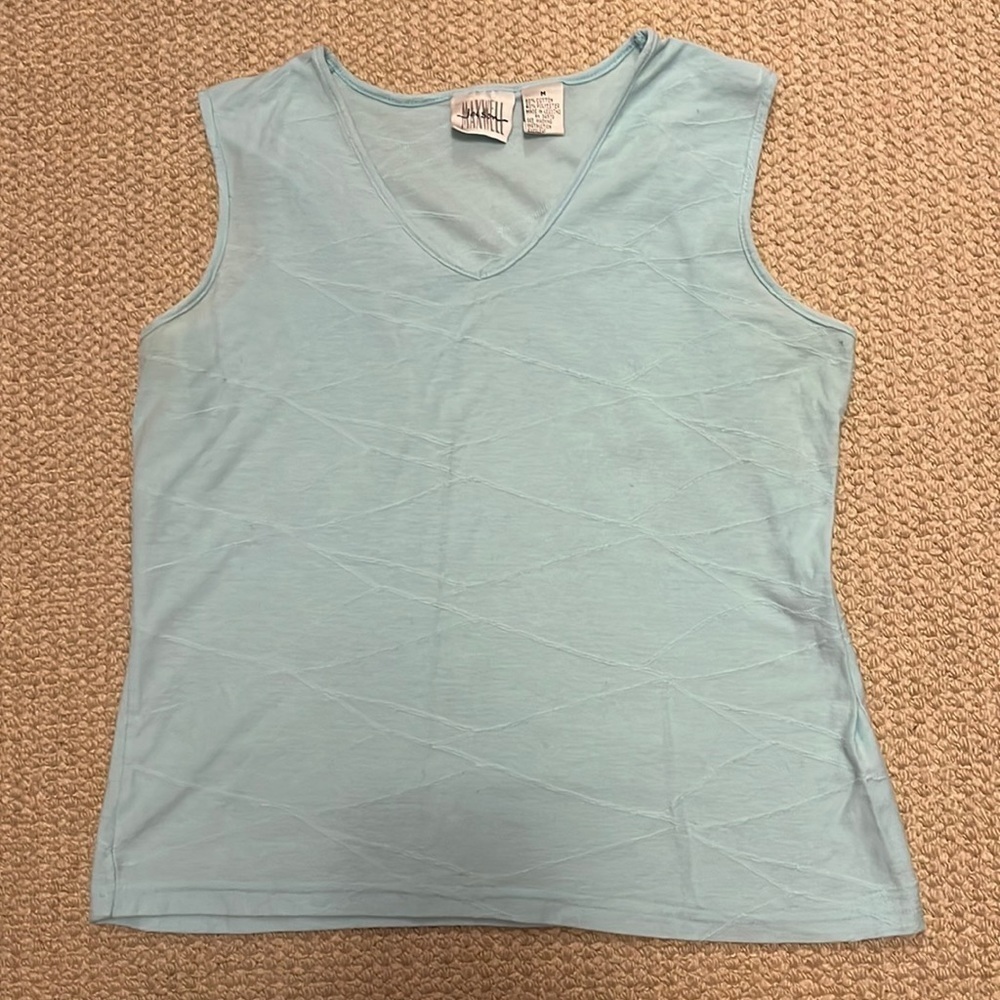 V neck tank top